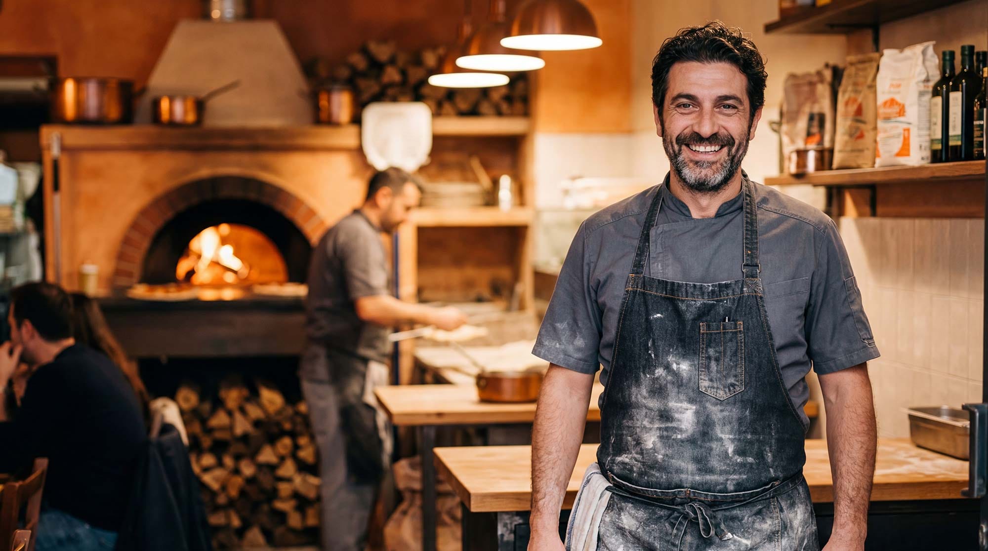 Pizzeria — démo Rhiino