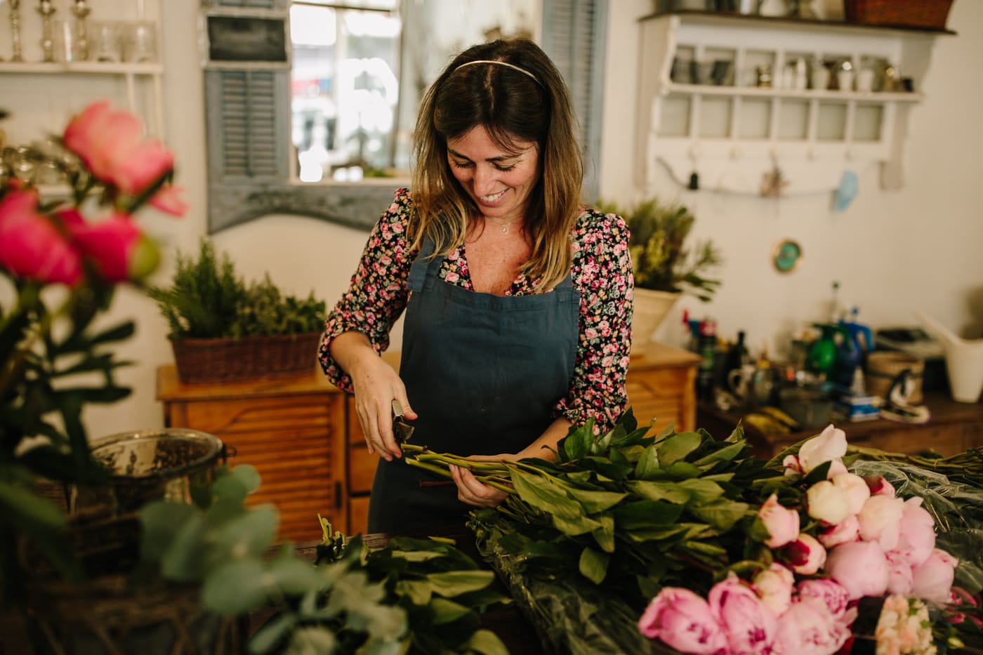 Création de site internet pour fleuriste